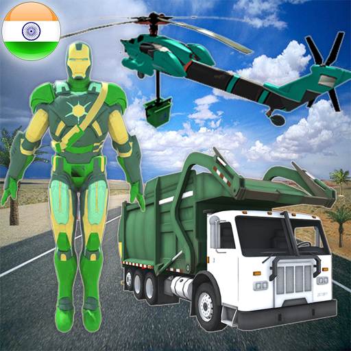 कचरा ट्रांसपोर्टर ट्रक ड आइकन