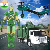 कचरा ट्रांसपोर्टर ट्रक ड