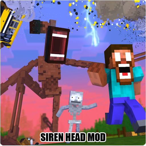 Siren Head Mod For Minecraft-siren head Maps icon