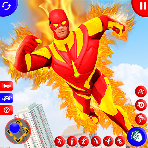 Fire Hero 3D: Superhero Games icon