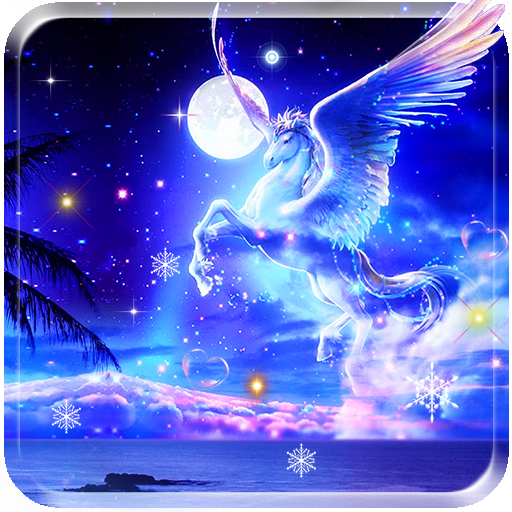 Magic Unicorn Live Wallpaper icon