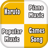Game Anime Naruto Piano Play icon