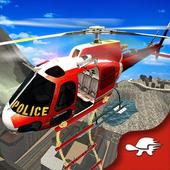 Police City Helicopter Flight icon