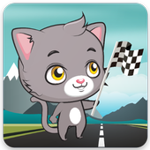 Talking Pussy Cat Run Racing icon