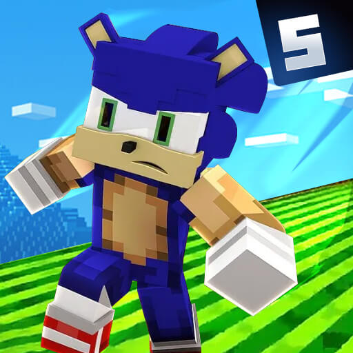 Sonic Skin &amp; Maps For MINECRAFT PE icon
