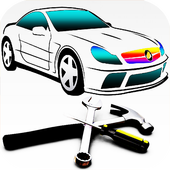 auto diagnostic , car problame , car diagnostic icon
