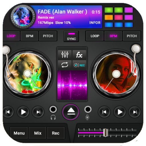 DJ Mixer Simulator, 3D DJ Mixer Music 2021 icon