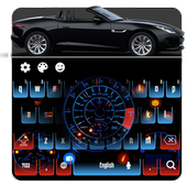 Hologram Car Keyboard Theme icon