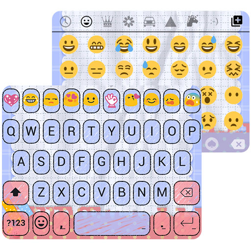 Doodle Emoji Keyboard Theme icon