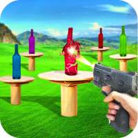 Real Bottle Shooter Game