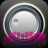 Music player sound booster icon