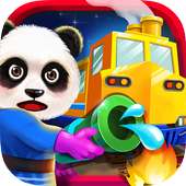 Train Fire: Super Panda Rescue