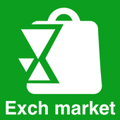 Exchange market icon