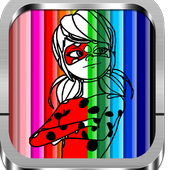 Coloring Book Ladybug  new icon