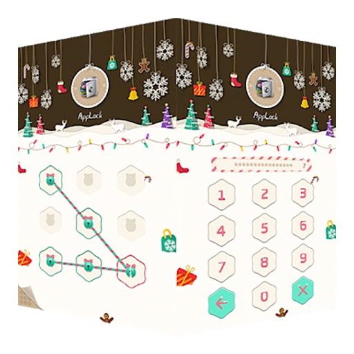 AppLock Theme Xmas &amp; New Year icon