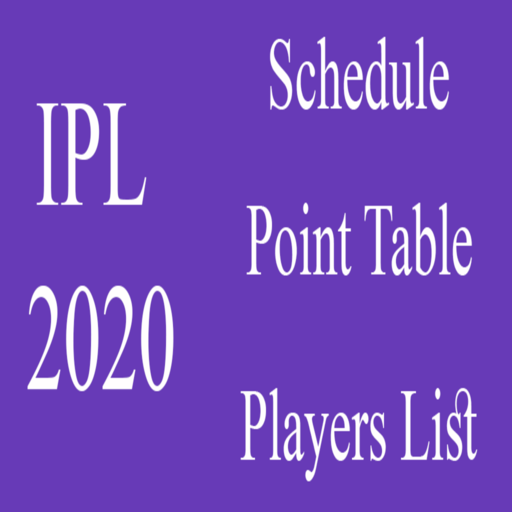 IPL 2020 Schedule, Point Table and Players List icon