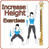 Height Increase Exercises Workout  - Increase tall icon