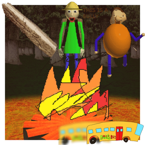 Education and Learning In Horror School Fire Camp icon