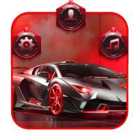 Classic Red Speed Car Theme