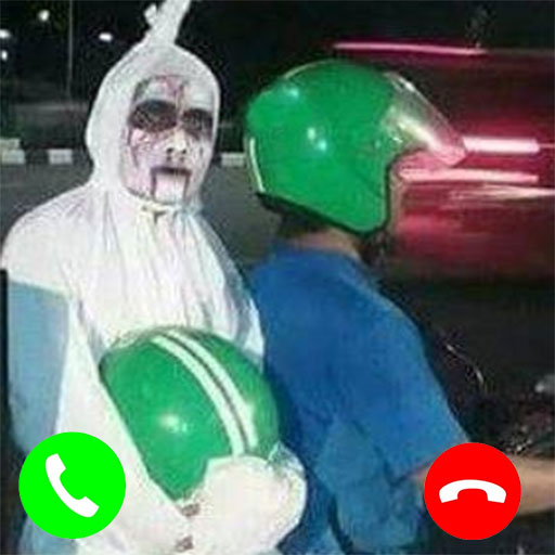Cute Phone Call Pocong icon