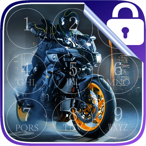 ikon Motorcycle Lock Screen