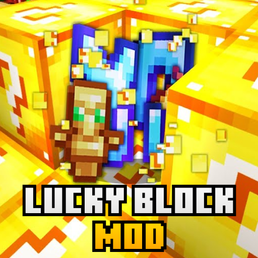 Lucky Block mod for MCPE icon