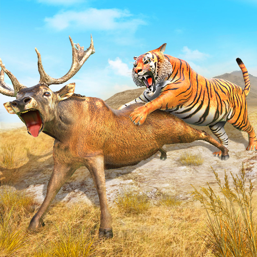 Offline Tiger Simulator Games أيقونة
