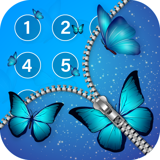 Diamond Zipper Lock Screen icon