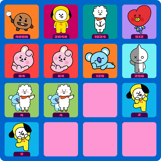 BTS 2048 BT21 Game icon