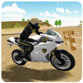 Police Motorbike : Simulator Crime City Chase 3D icon