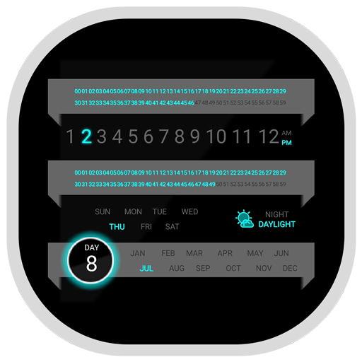 Live Clock - Digital Wallpaper icon