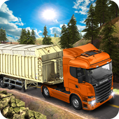 US Heavy Trailer Cargo 3D Simulator icon