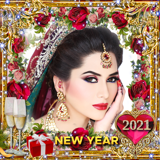 Happy New Year Photo Frame 2021 icon