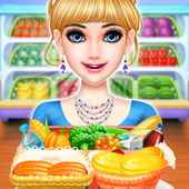 Supermarket Shopping Mall : Fun with Food icon