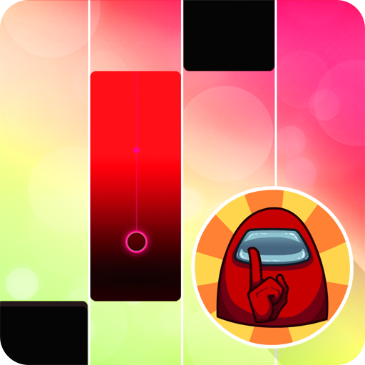 Among Us imposter Piano Tiles Music icon