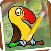 Drawing for kids icon