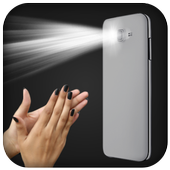 Flash Light On Clap icon