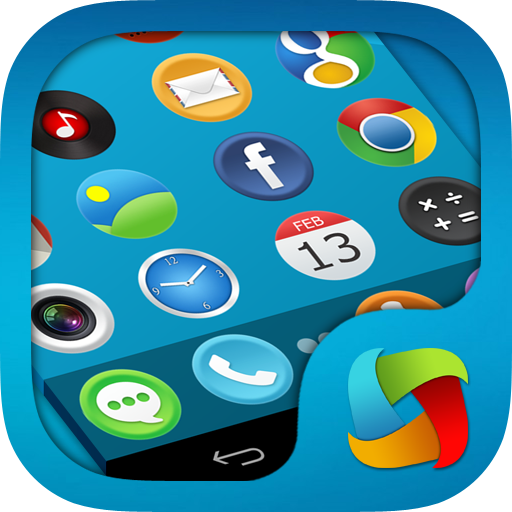 Button Mega Launcher Theme icon