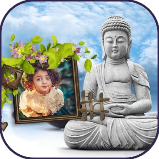 Buddha Purnima Photo Frame - Vesak Day Photo Frame icon