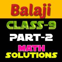 9th class math solution in hindi Balaji part2 on 9Apps