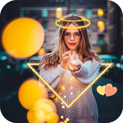 Light Glow Crown Photo Editor - Neon Photo Effects icon