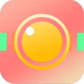 Orange Camera icon