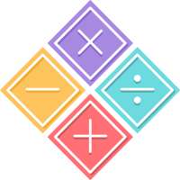 Multiplication table: funny math.