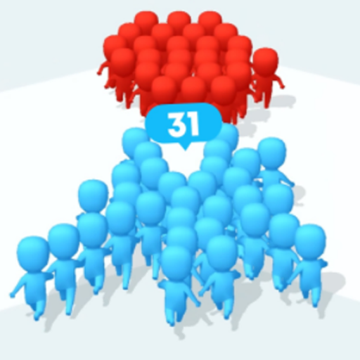Stickman Crowd Runner 3D icon
