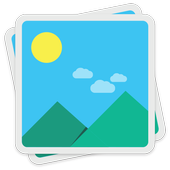 Artless Gallery(simple gallery app in small size) icon