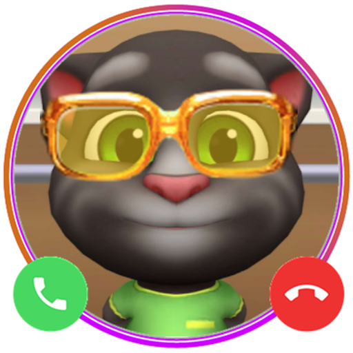 Tom's Cat call me: Fake Call Pro иконка