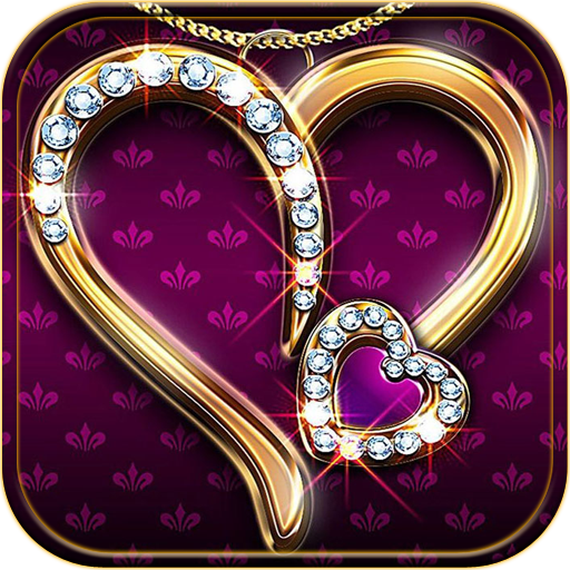 Diamond Love Theme Luxury Gold icon