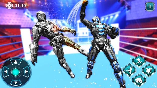 Real 🤖 Robots War Steel Ring Fighting 2019 screenshot 5