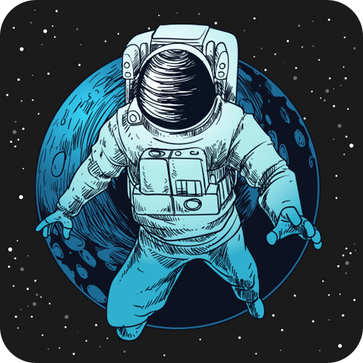 Astronaut Wallpaper Art icon