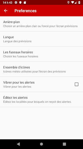 Météo Canada screenshot 4